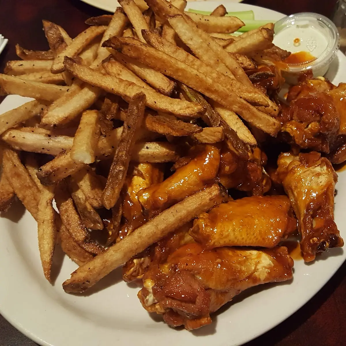 Fresh Cut Fries and Wings