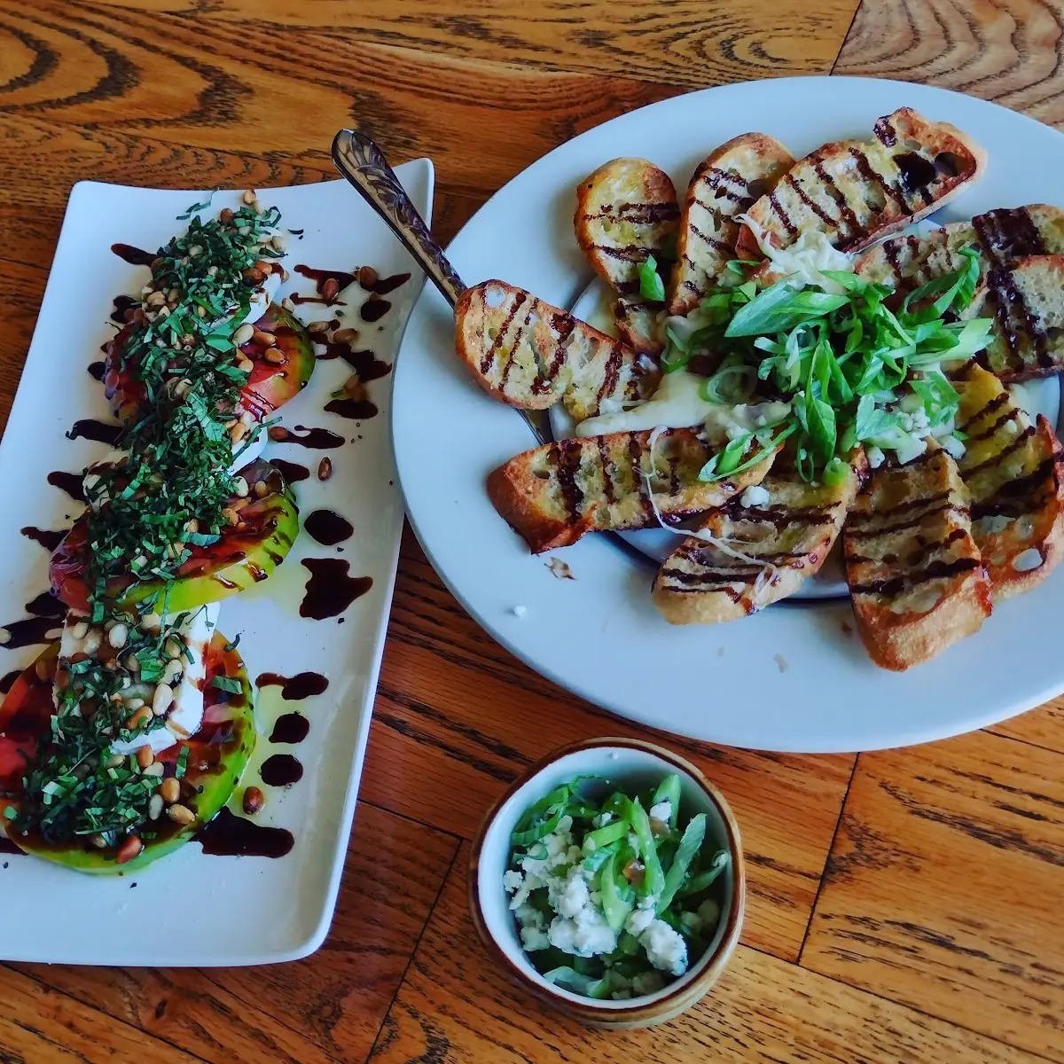 Scallions - Balsamic Glaze