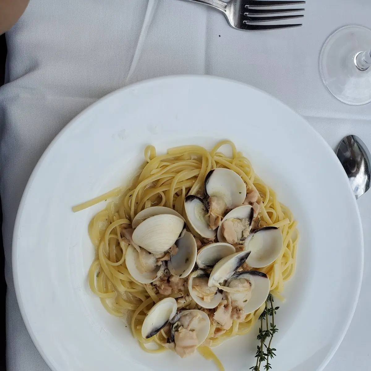 Linguine with Clams- In a Red or White Sauce