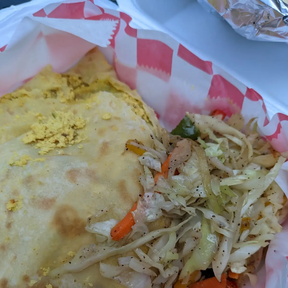 Curry Chicken Roti
