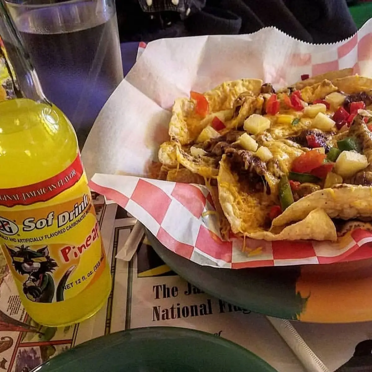Jerk Chicken Nachos