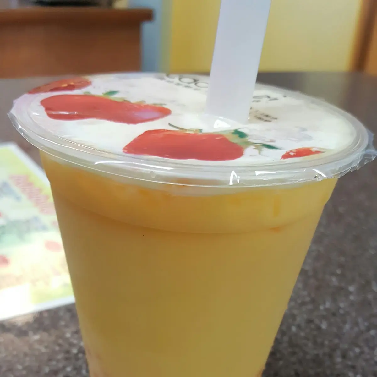 Mango Bubble Tea