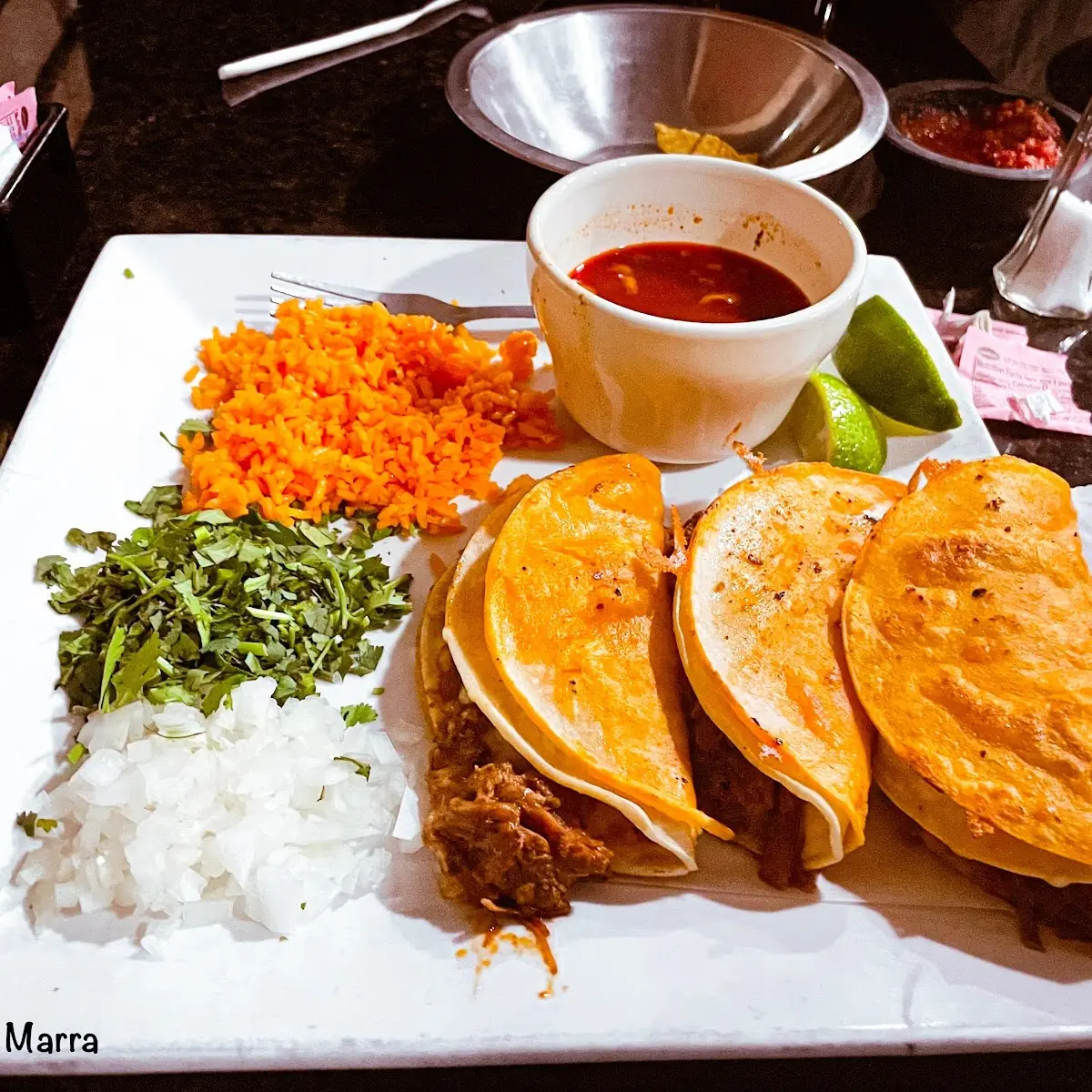 Birria Taco Plate
