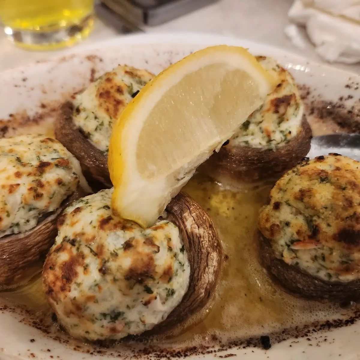 Crab Stuffed Mushrooms