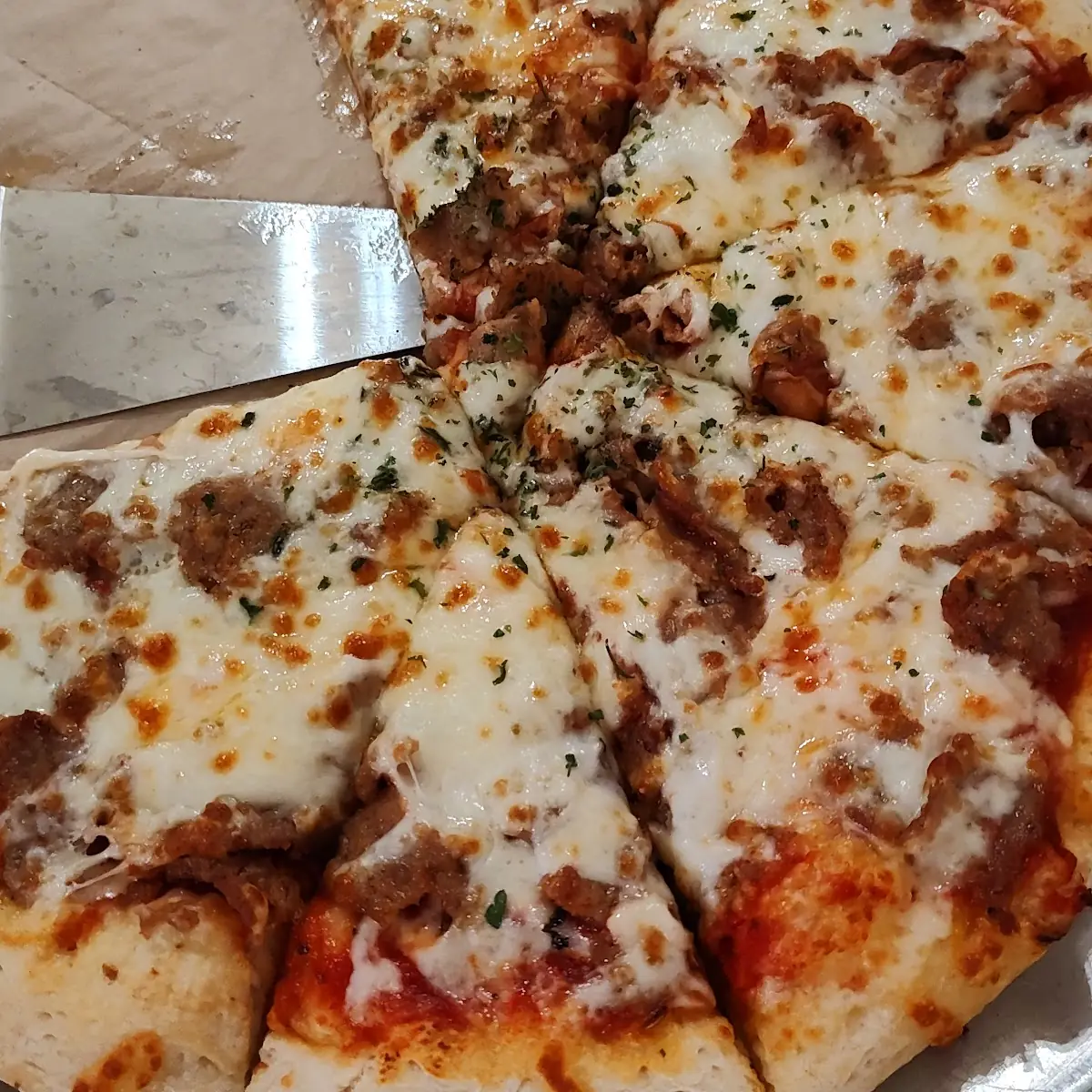 Italian Sausage Pizza
