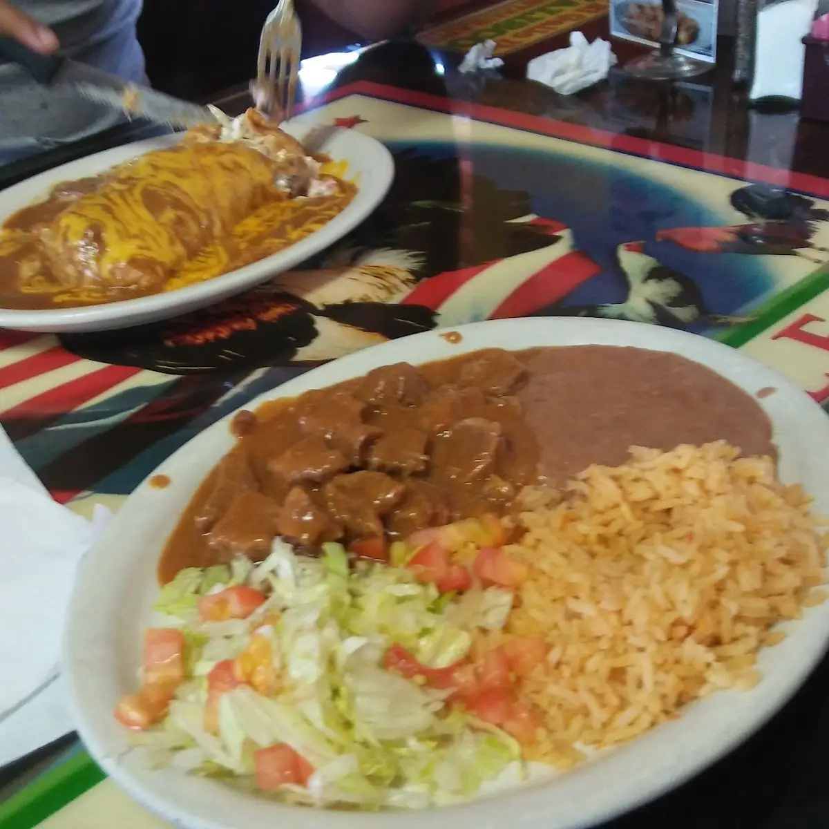 Cheese Enchilada Plate