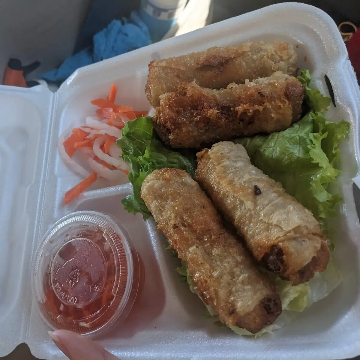 Egg Rolls with Rice Vermicelli