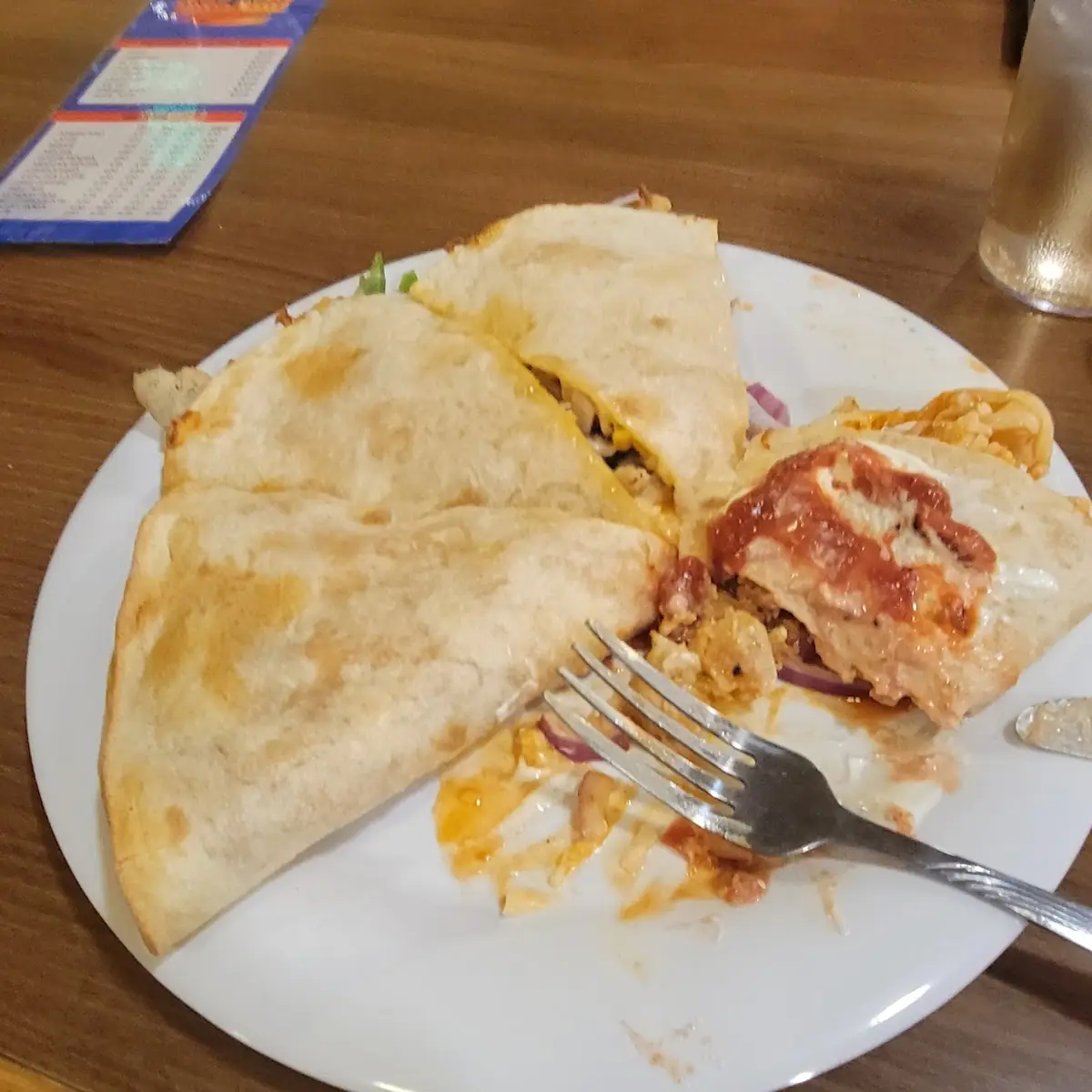 Buffalo Chicken Quesadilla