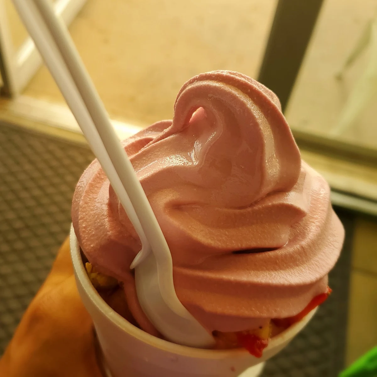 Frozen Yogurt and Granola