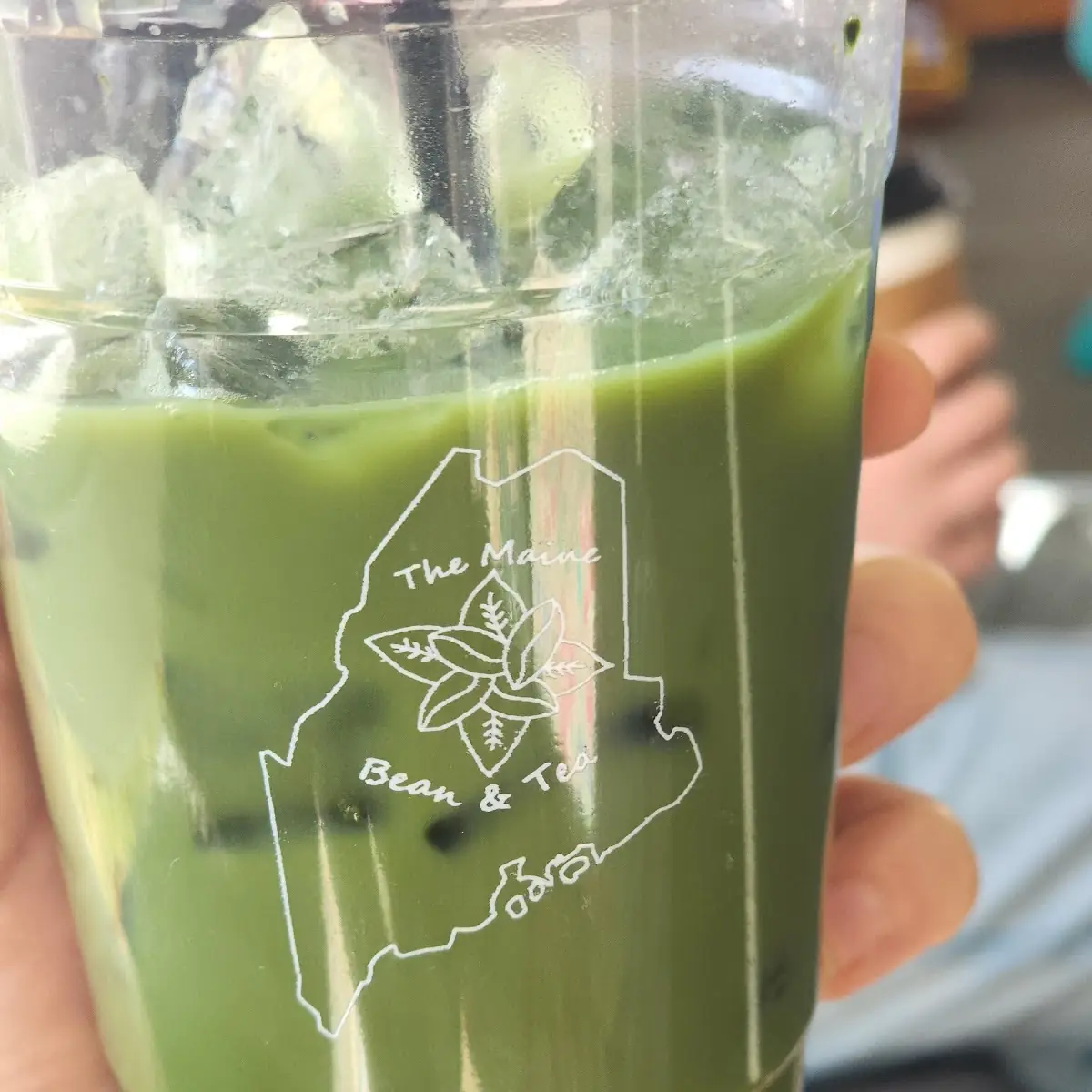 Iced Vanilla Matcha Latte