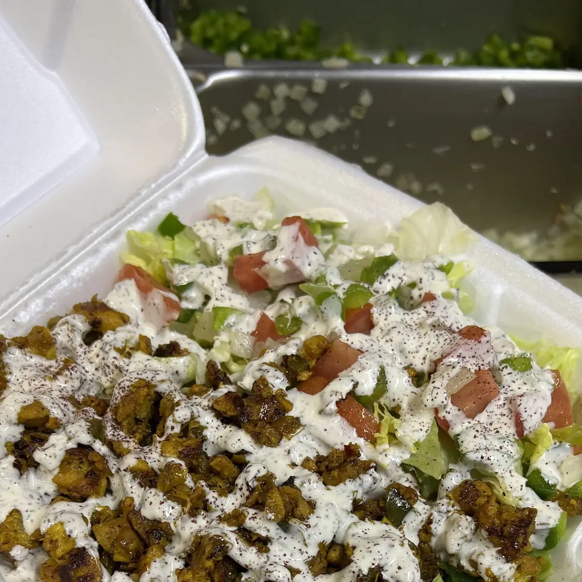 Gyro over Rice