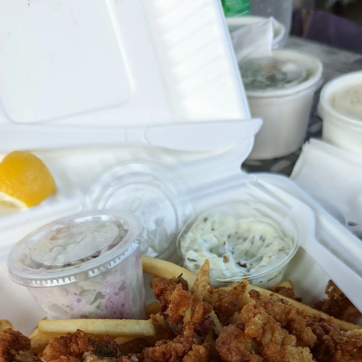 Fried Clam Plate