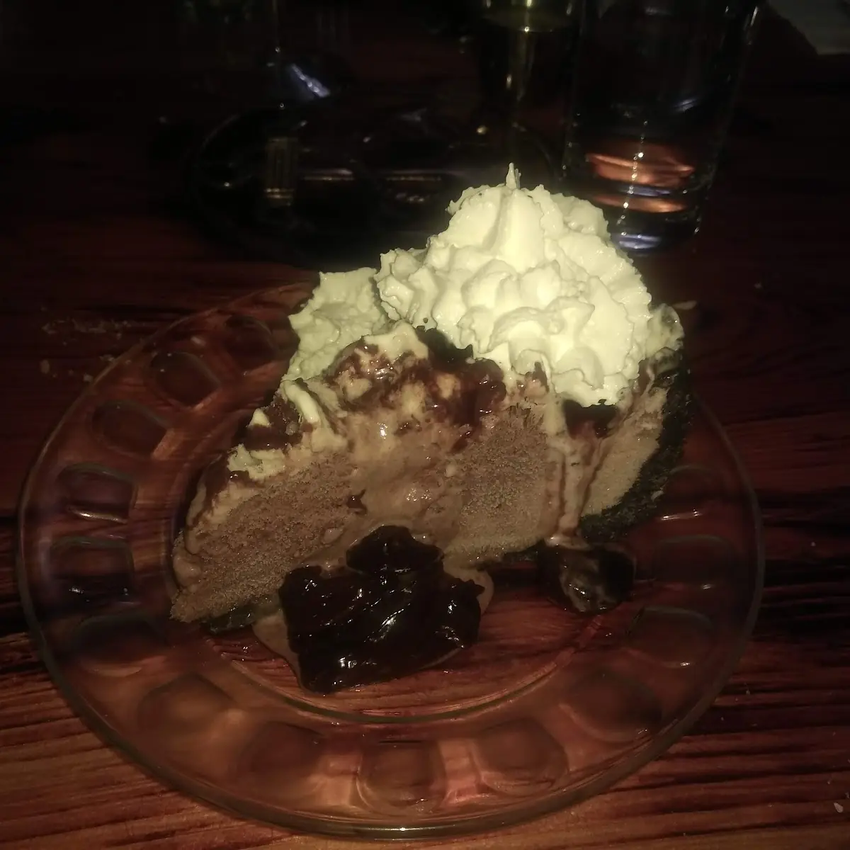 Mocha and Chocolate Mousse Cake
