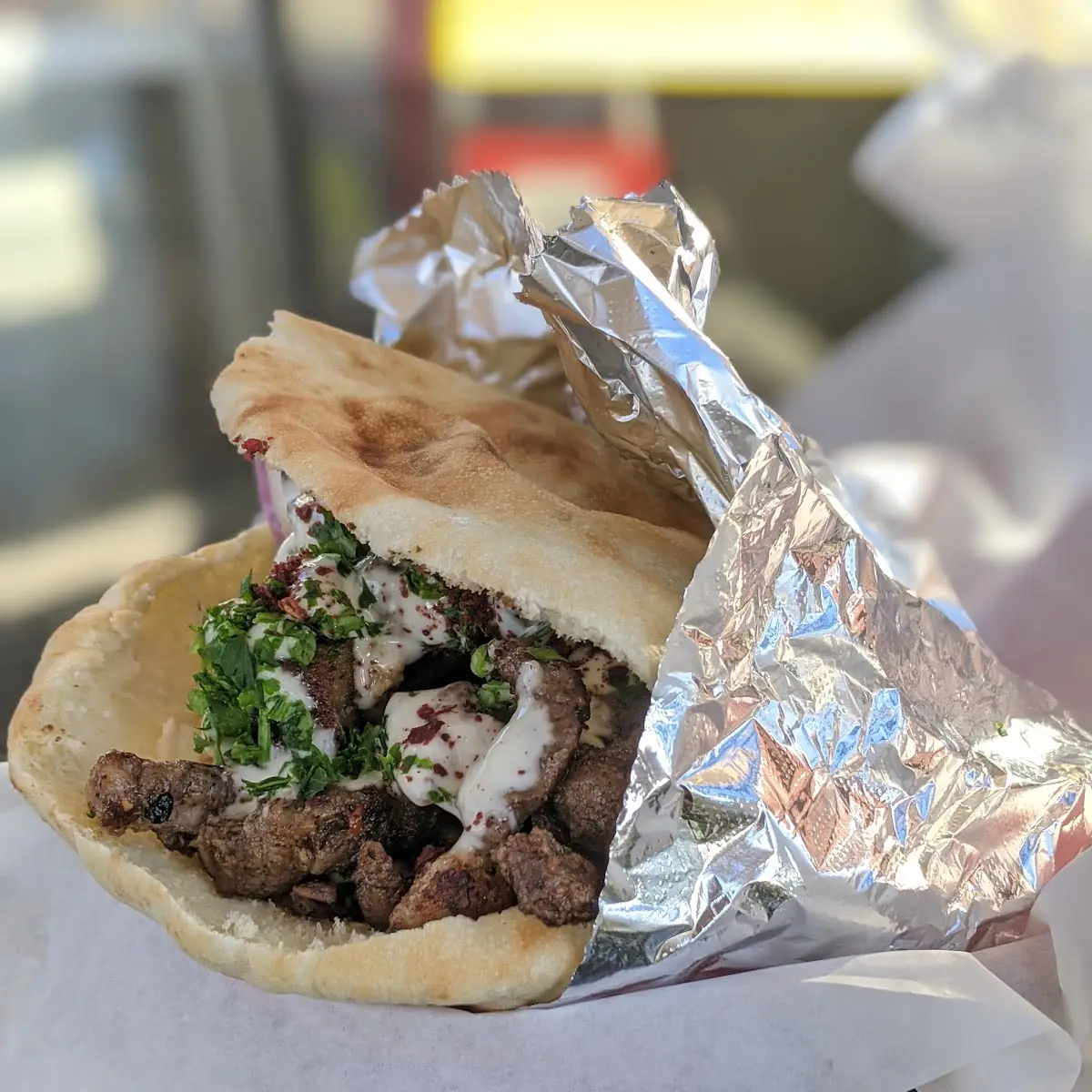 Chicken Shawarma Sandwich