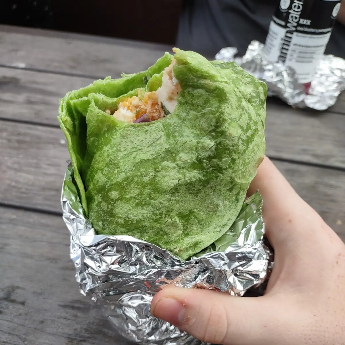 Ahi Burrito