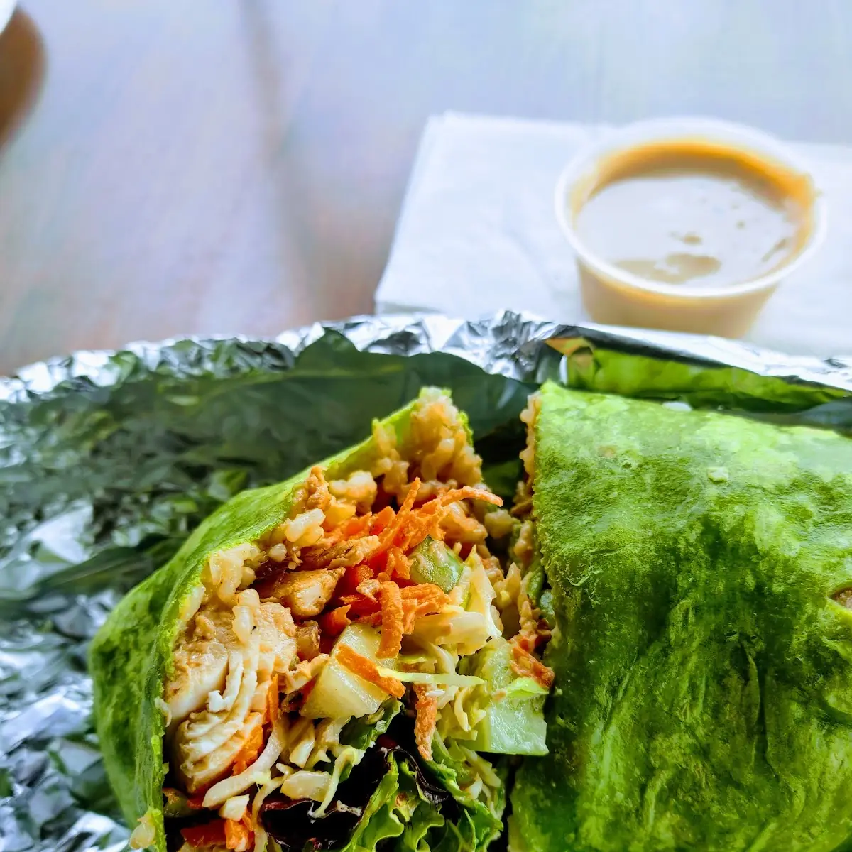 Ahi Wrap Oraganic Tofu Wrap