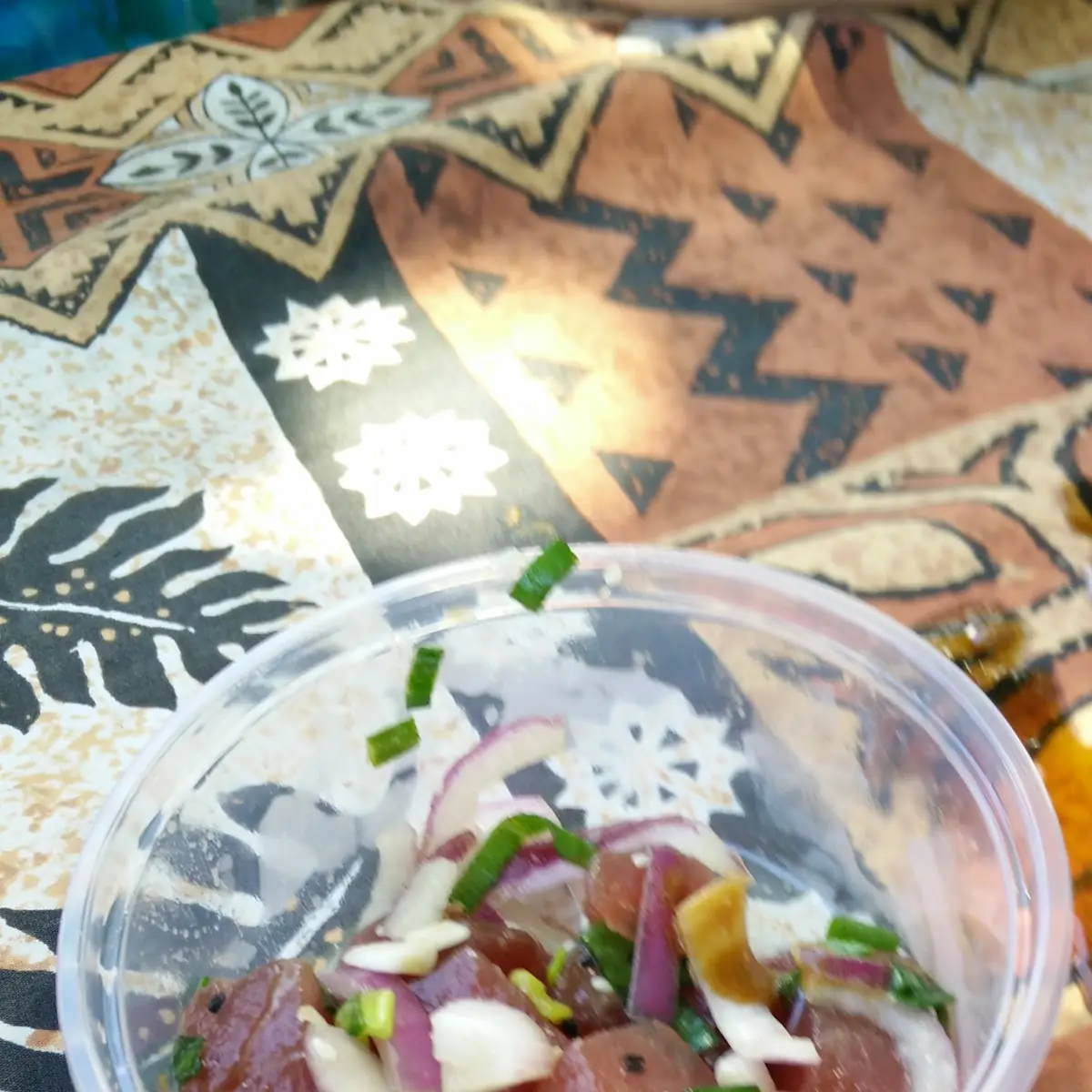 Seared Ahi Poke Salad