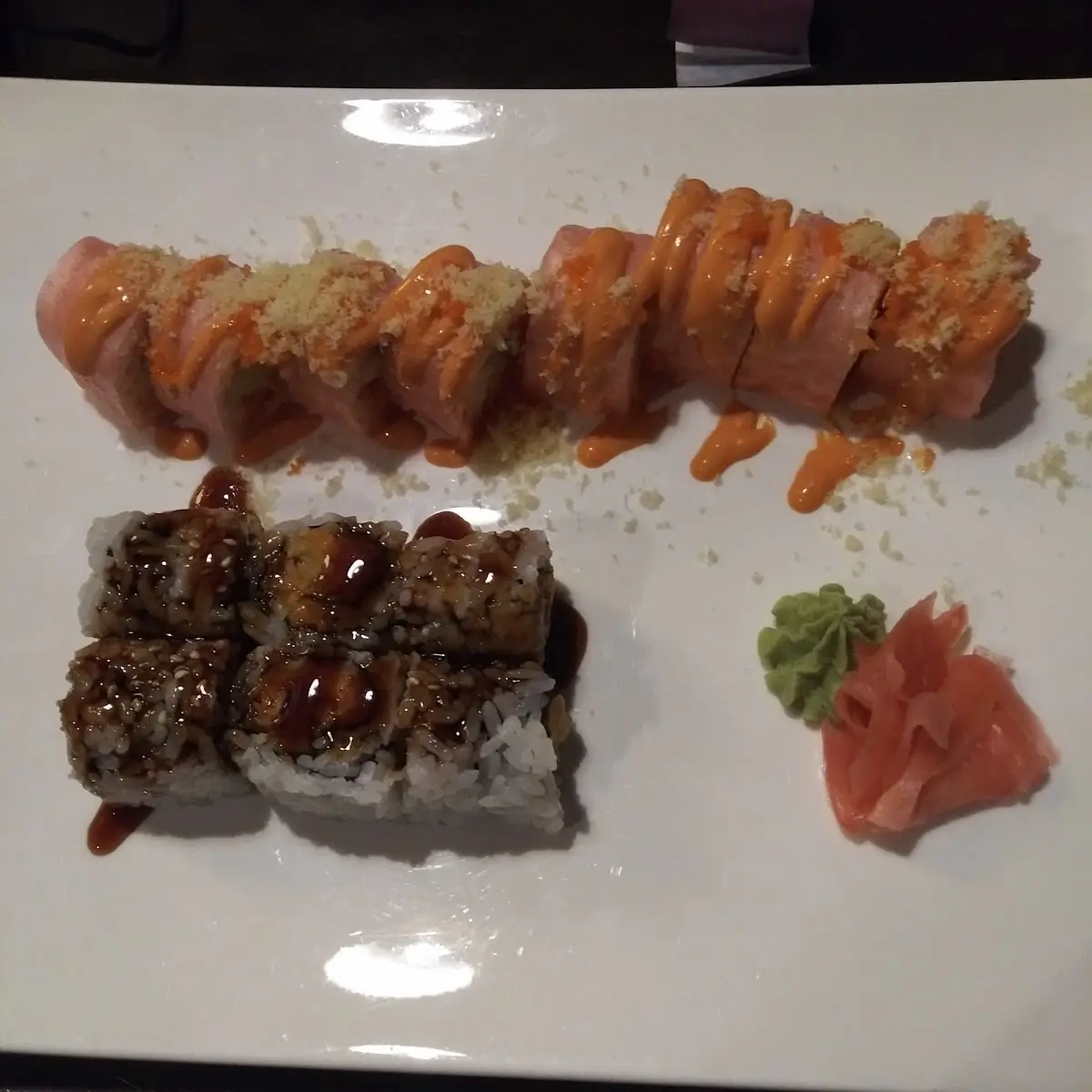 Pink Lady Roll Sweet Potato Roll