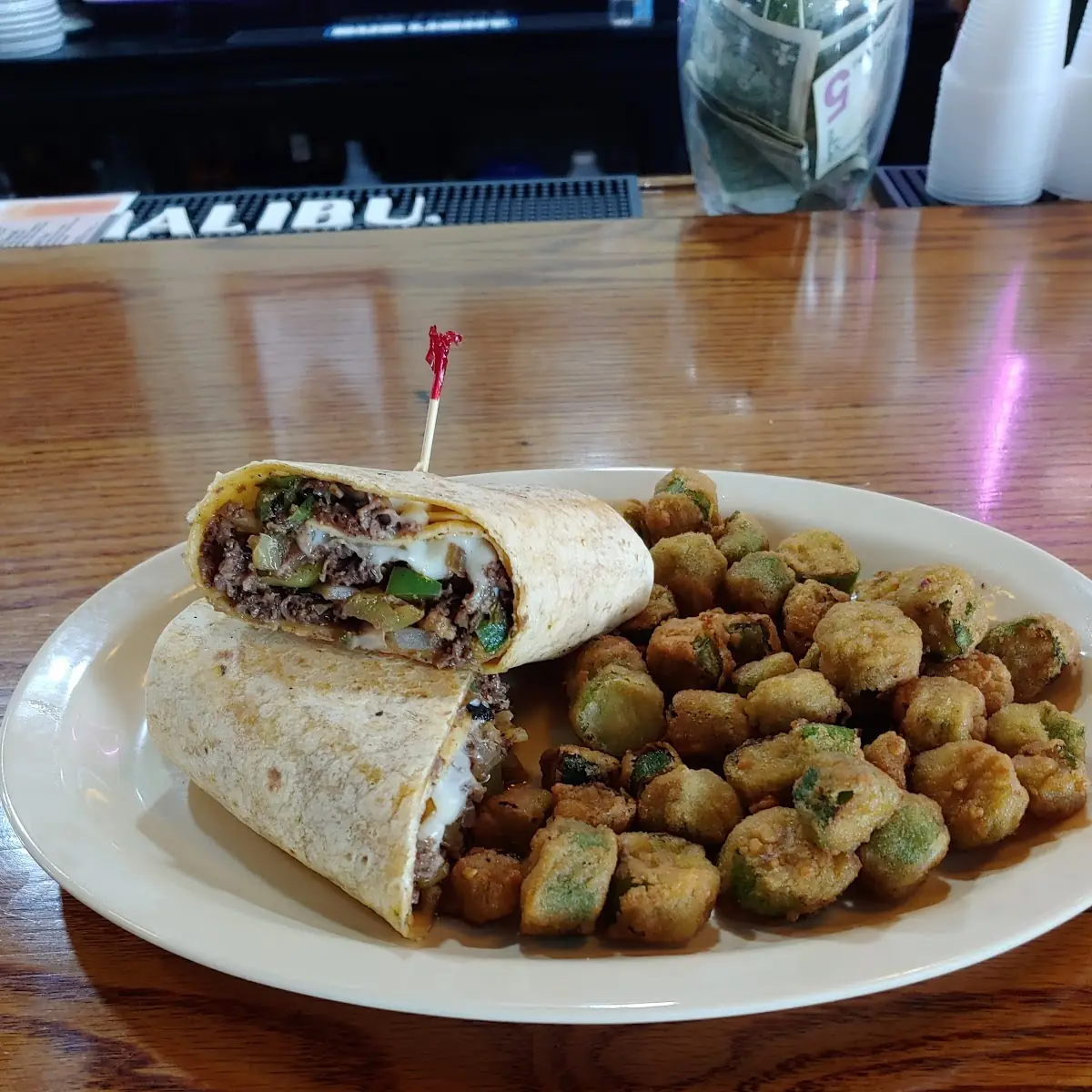 Philly Cheese Steak Wrap