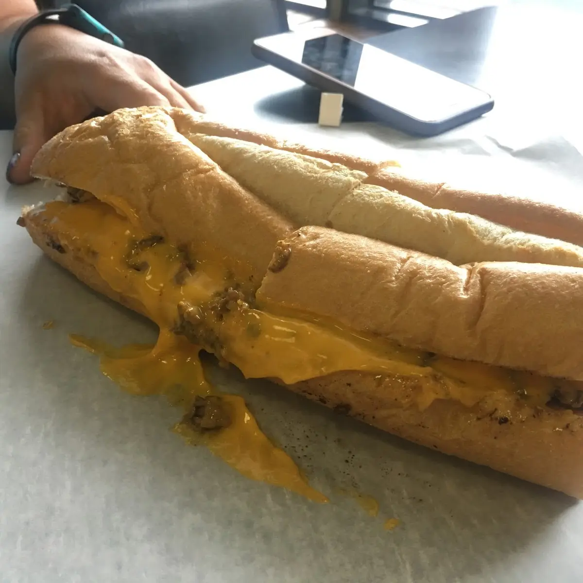 Philly Cheesesteak Cheese Whiz