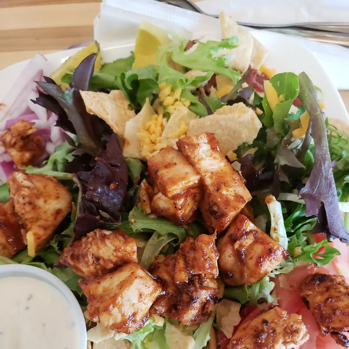 Barbecue Chicken Salad