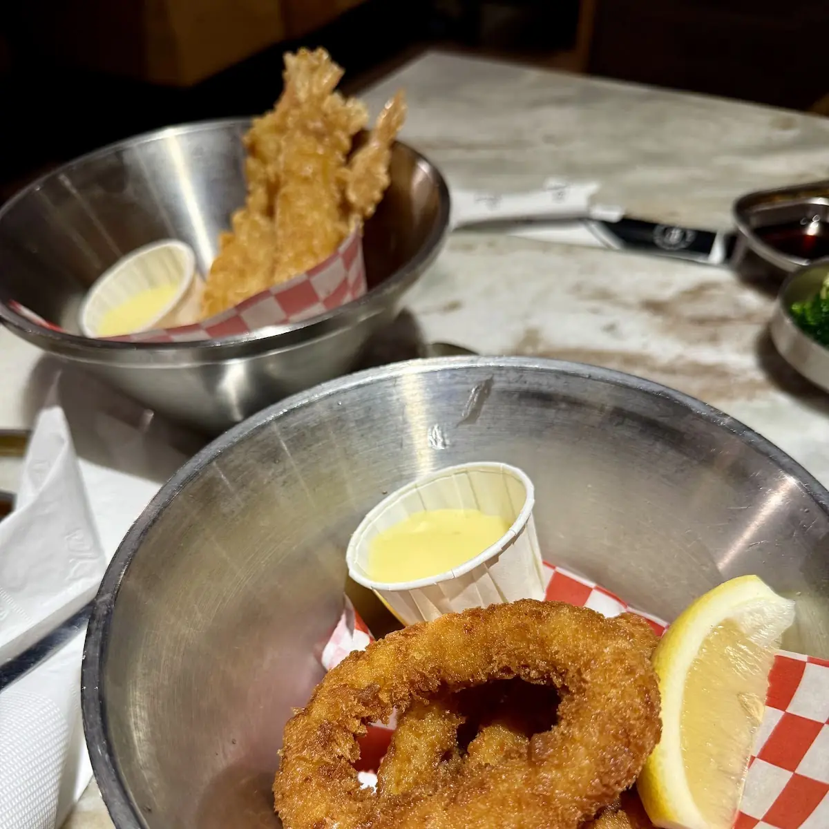 Shrimp Tempura & Calamari