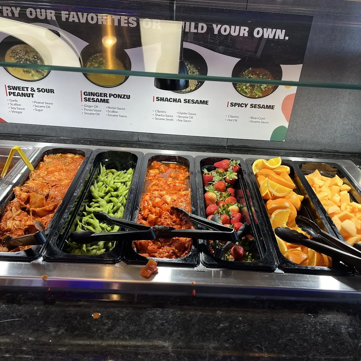 Fruit and Salad Bar
