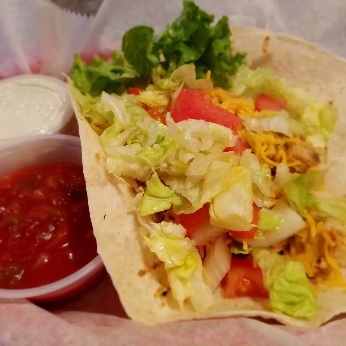 Chicken Soft Taco