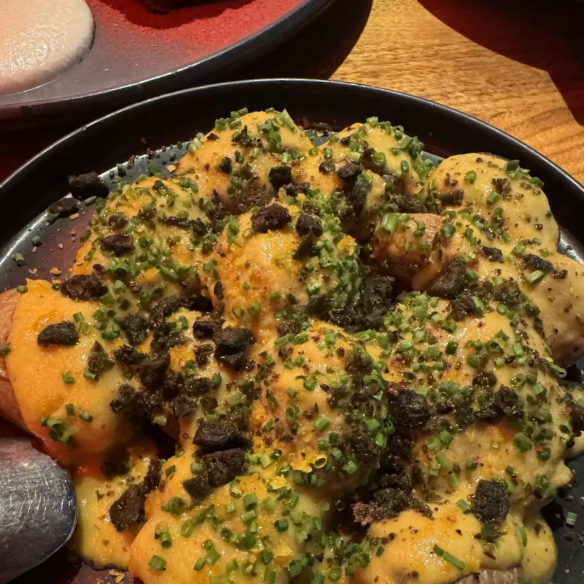 Roasted Potatoes with Cheese Sauce