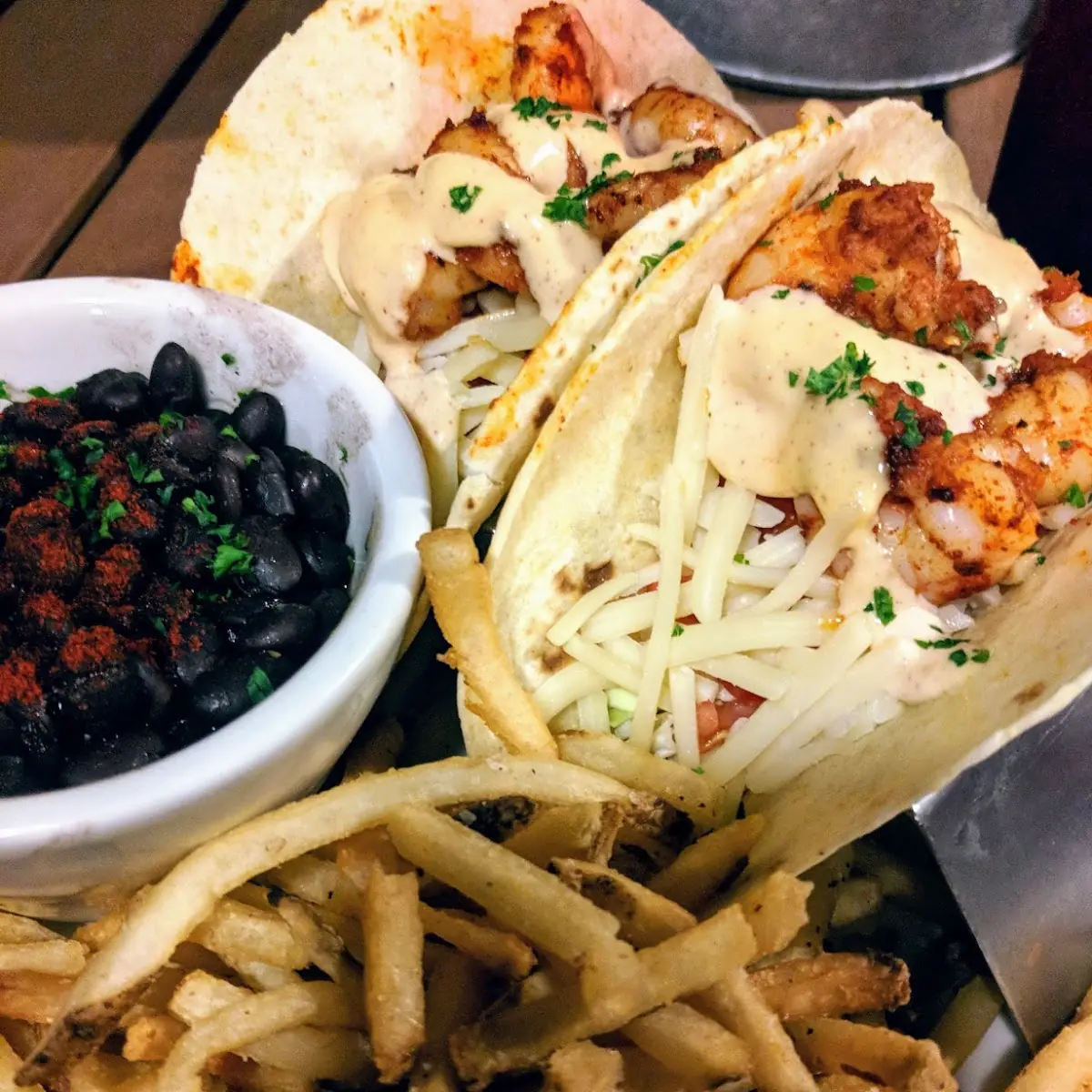 Blackened Shrimp Tacos