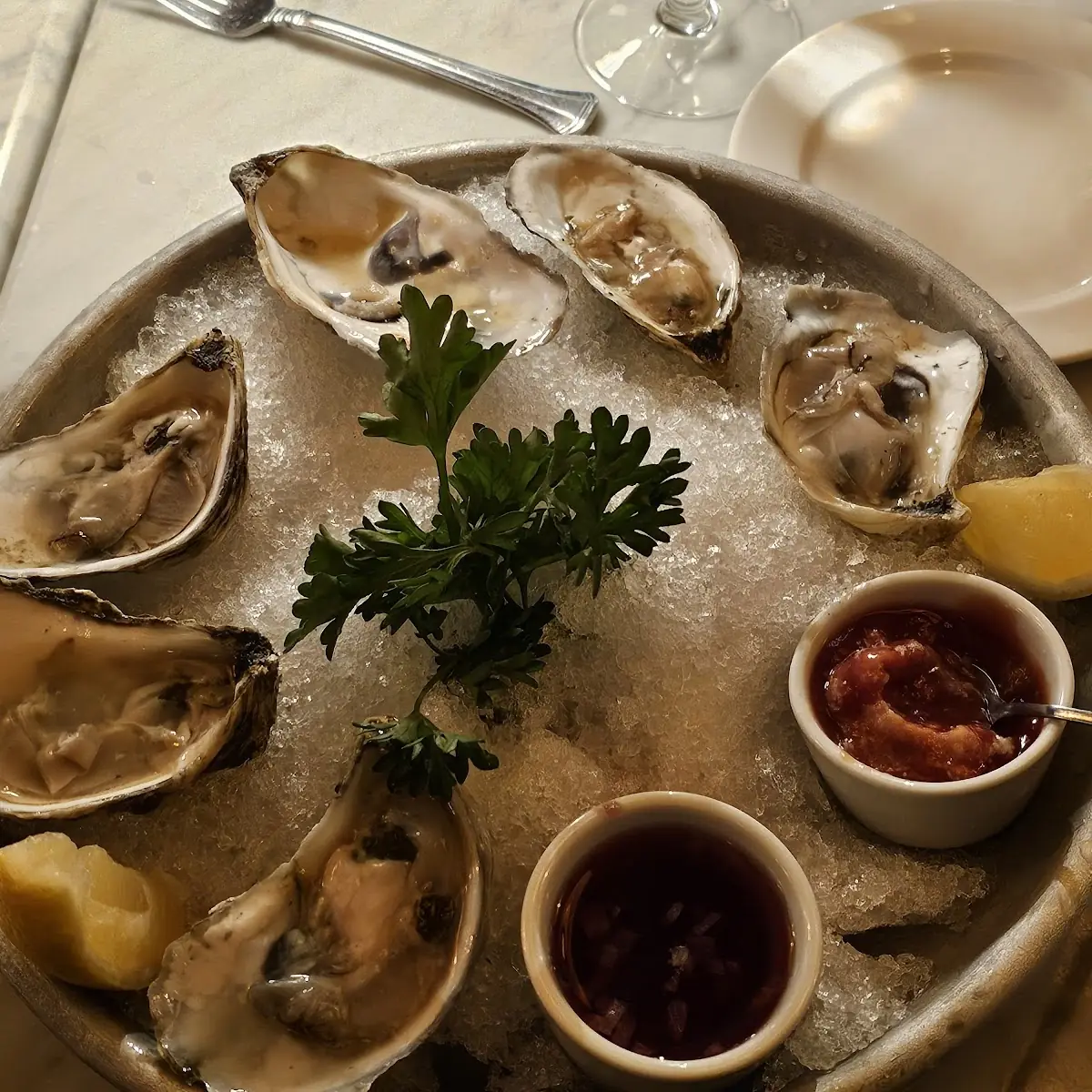 Oysters on the Half Shell