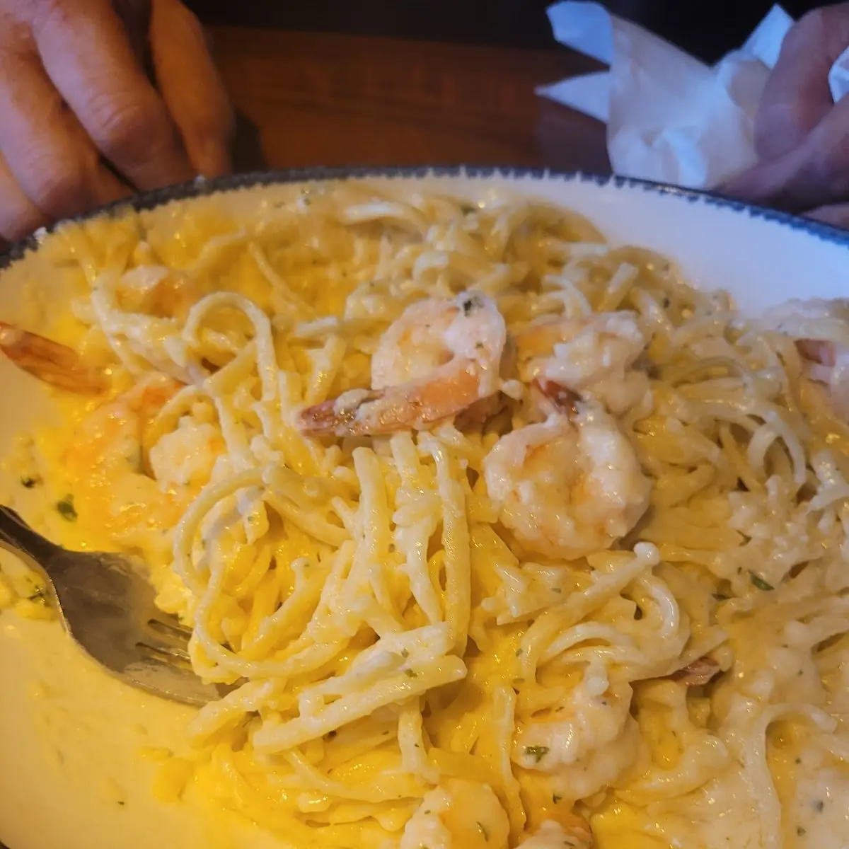 Shrimp Alfredo