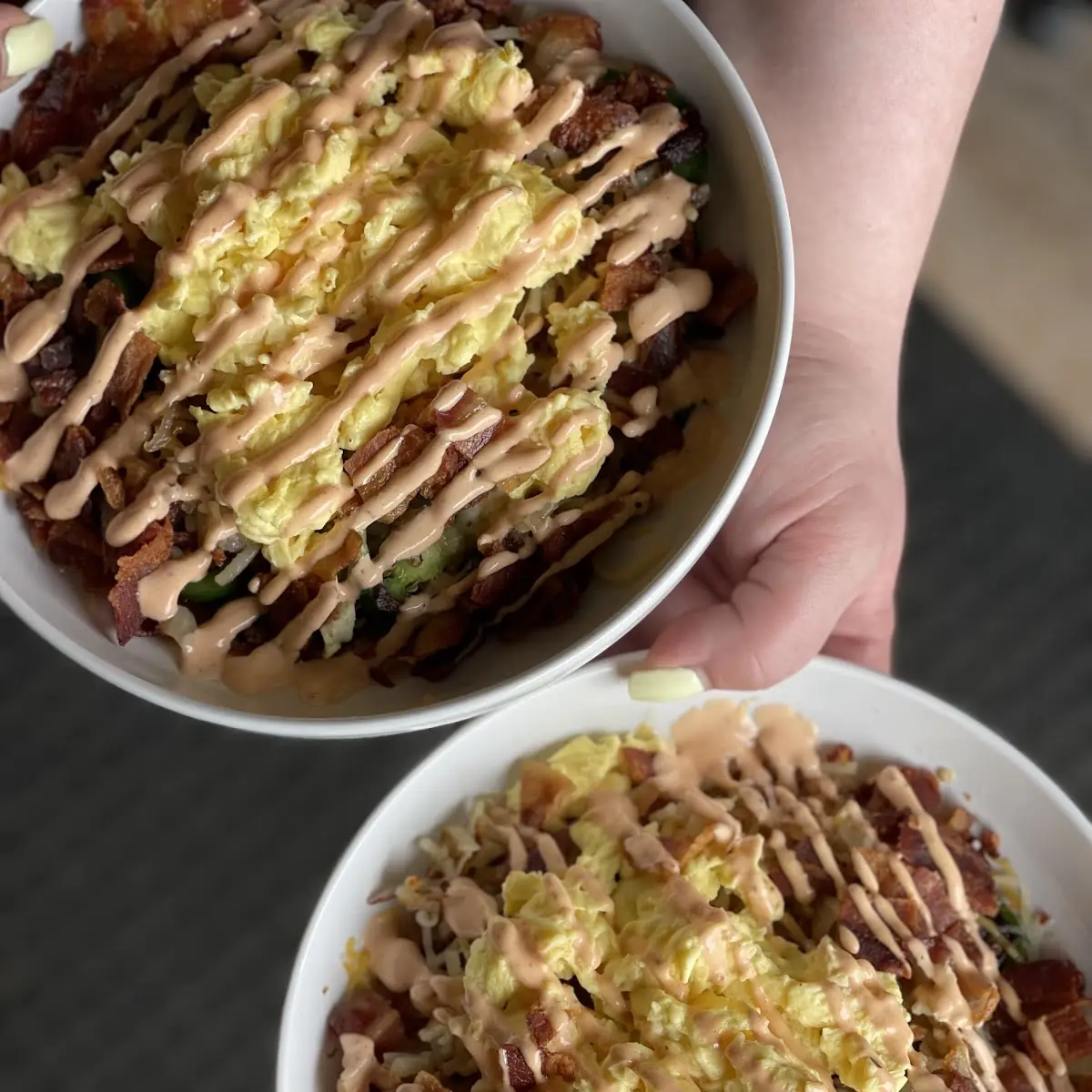 Chicken Salad Paleo Waffles