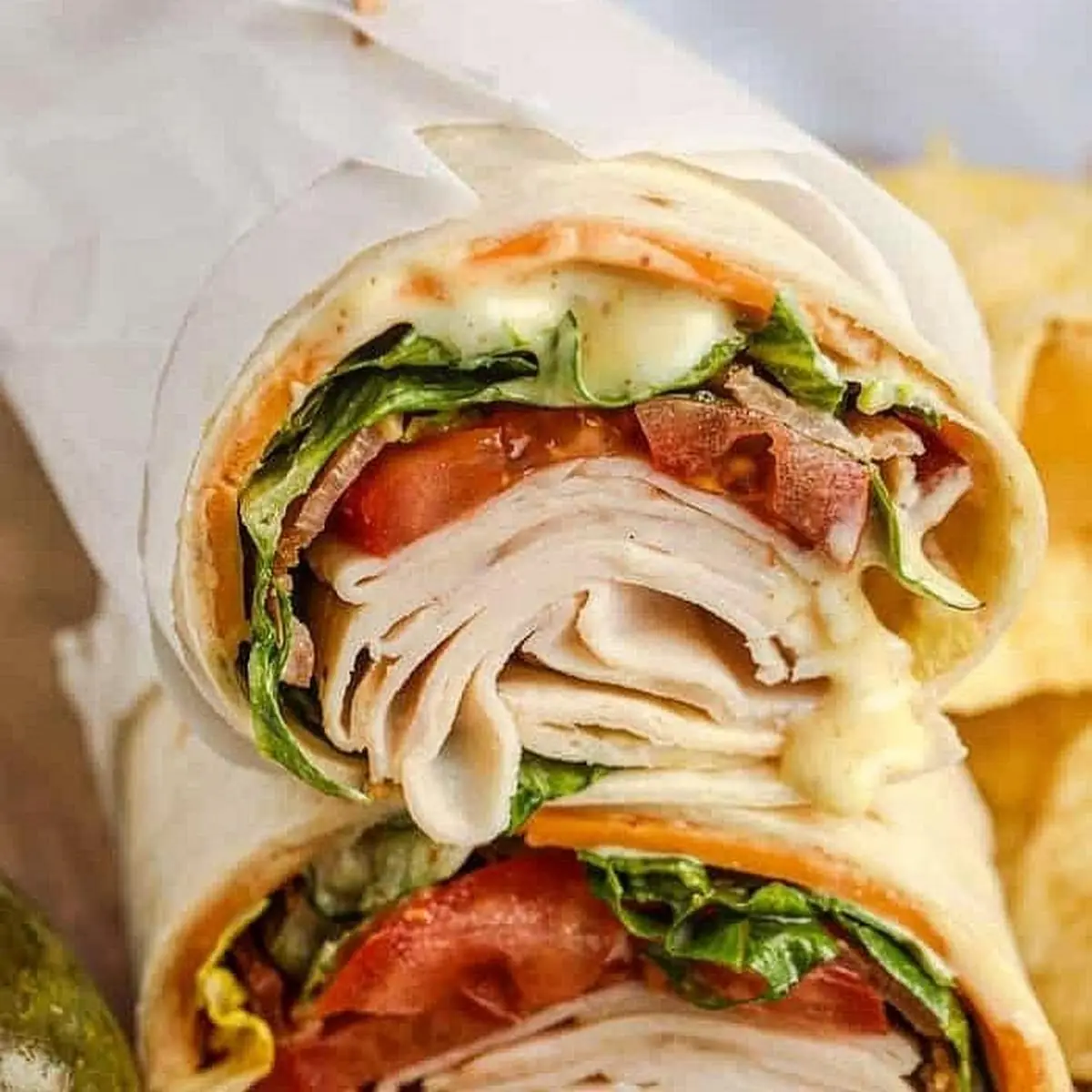 Turkey BLT Wrap