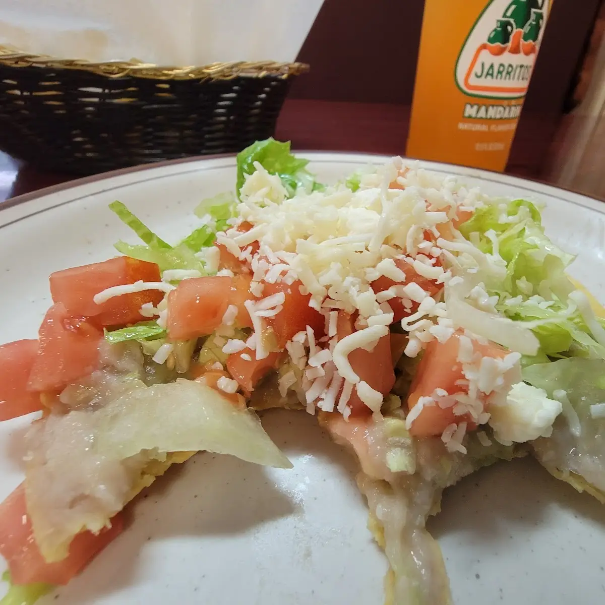 Bean Tostada