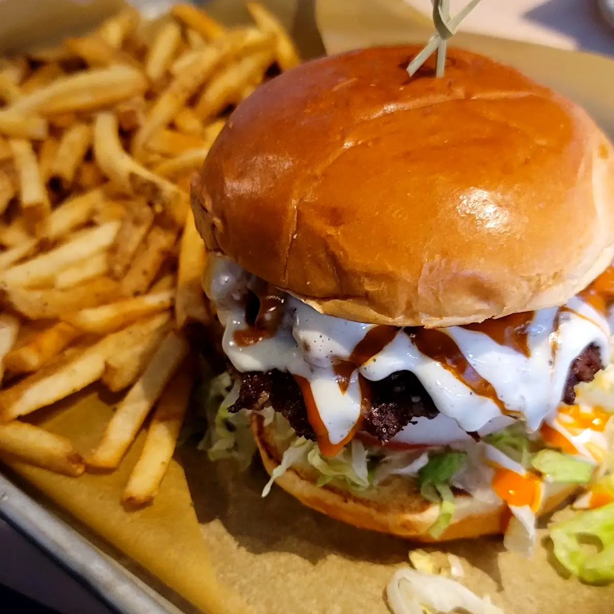 Blue Cheese Burger