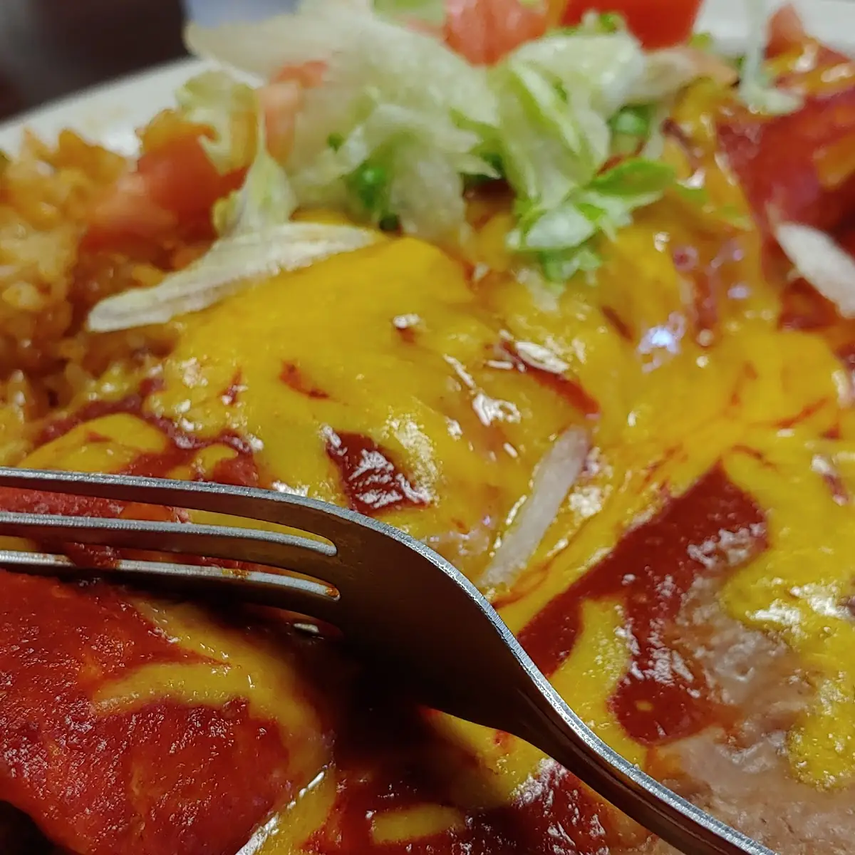 Enchilada Plate