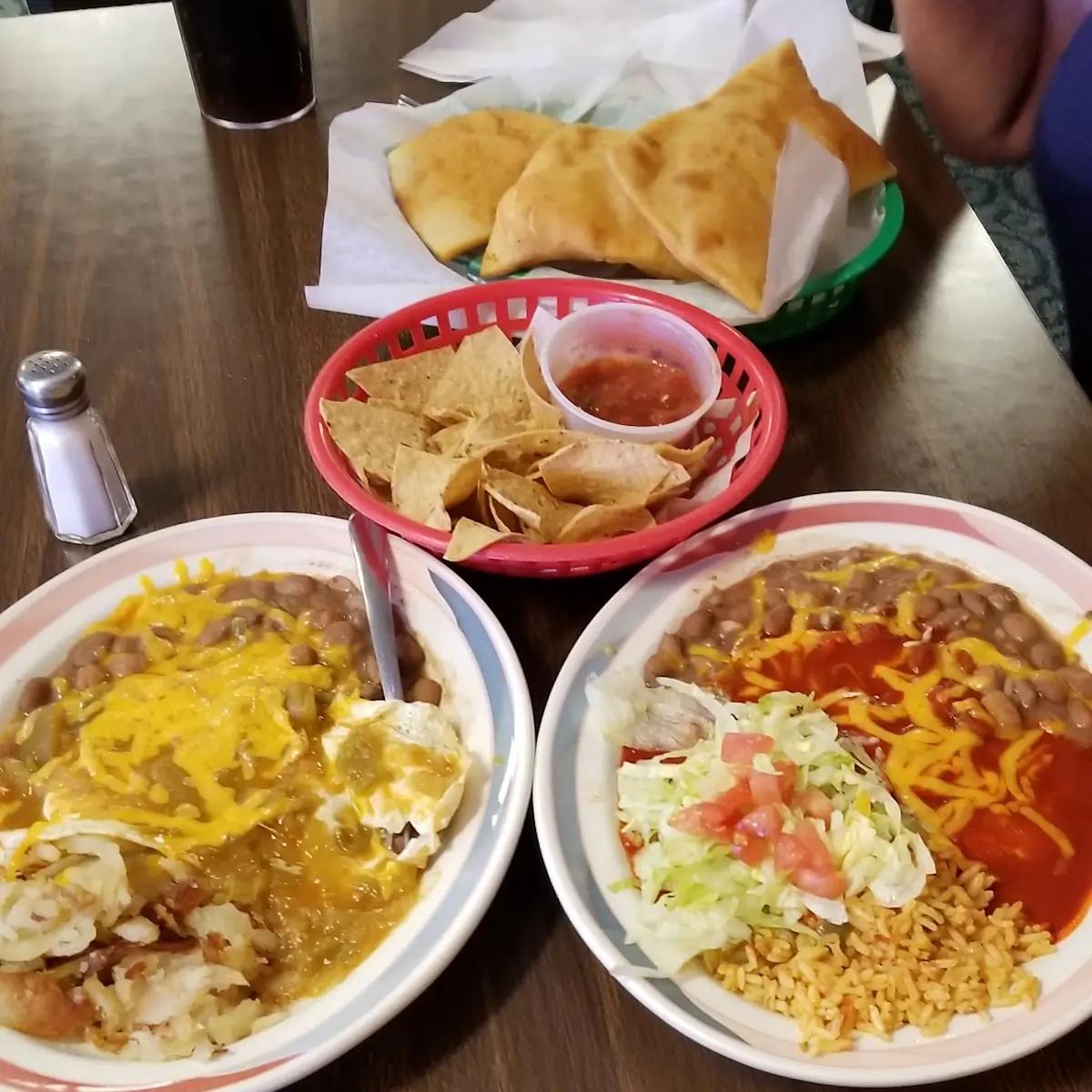 Flour Tortilla Smothered Red or Green
