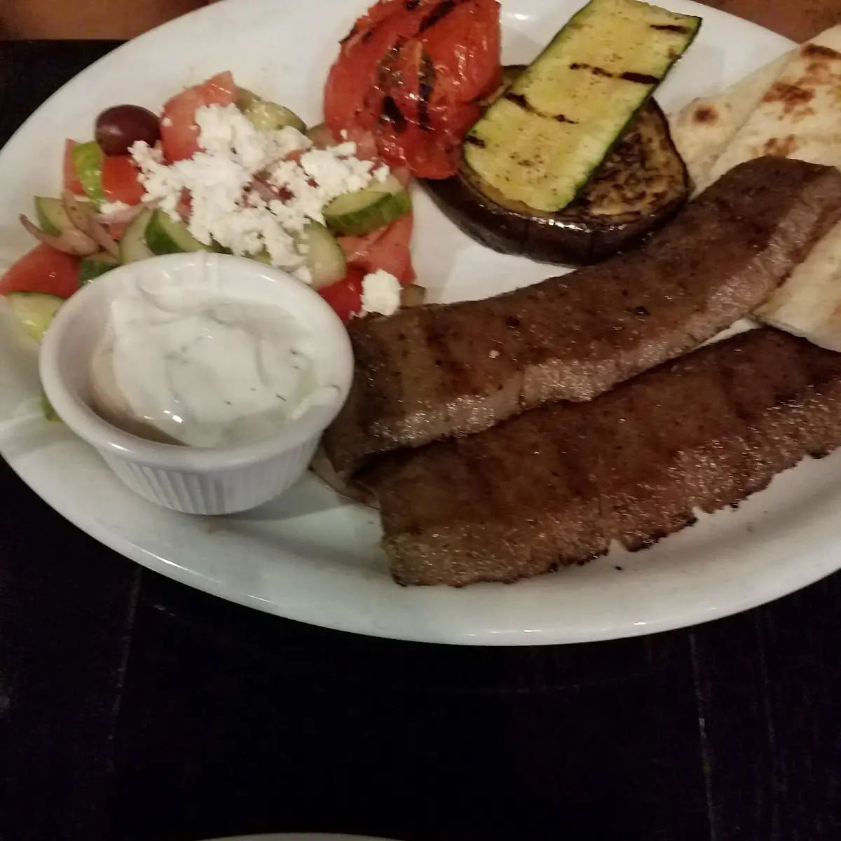 Gyro with Grilled Vegetables