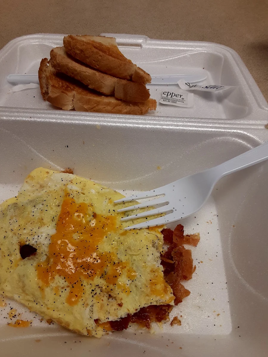 Bacon Egg and Cheese Omelette