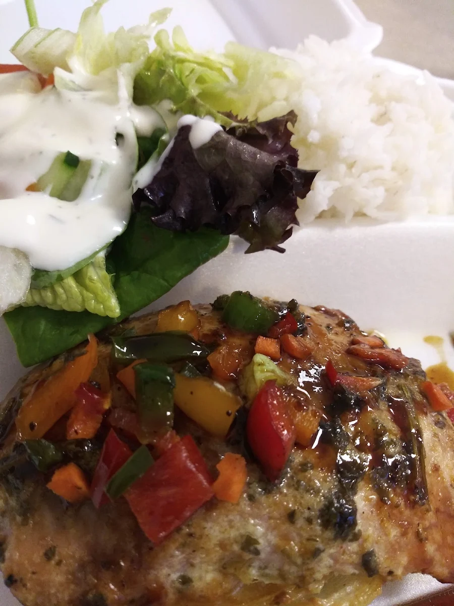 Salmon White Rice