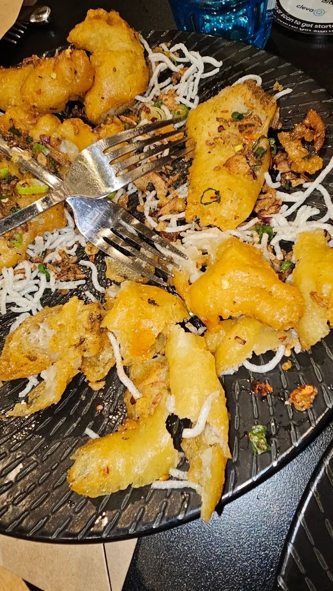 Salt and Pepper Squid, Red Panda Noodles