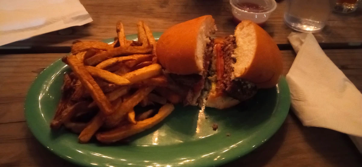Mushroom Swiss Burger