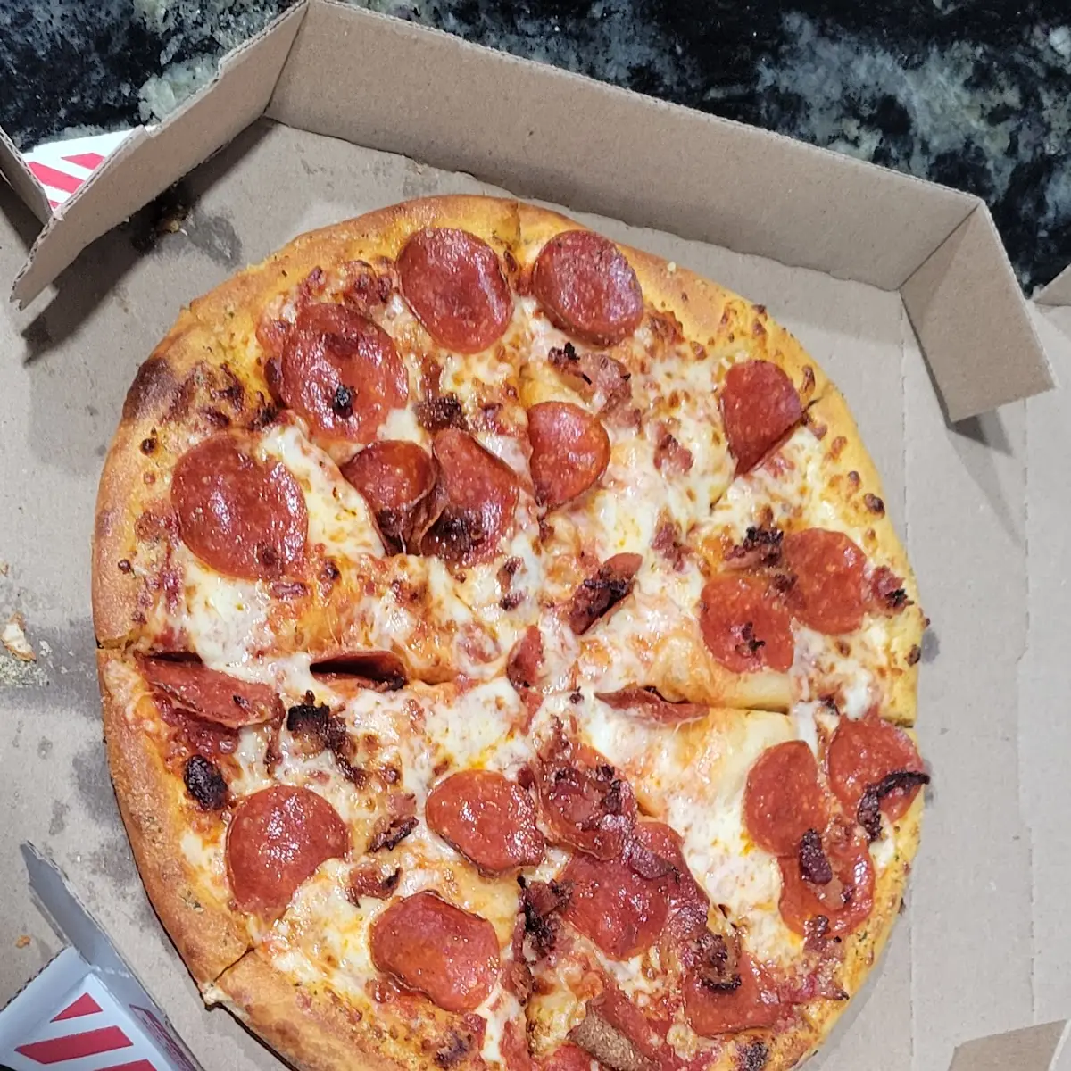 Pepperoni Cheese Bread and Pepperoni Pizza
