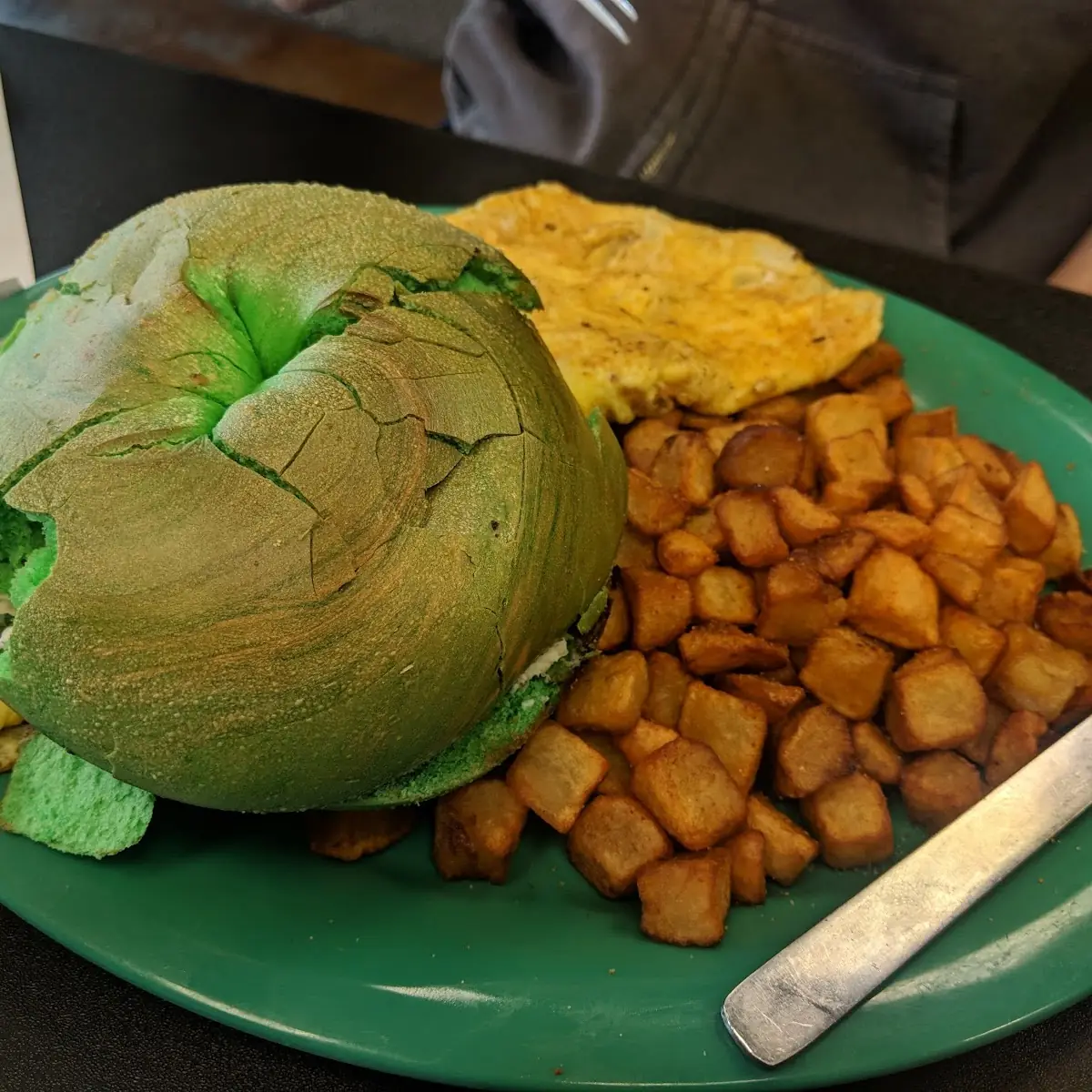 Ham Egg and Cheese Omelette