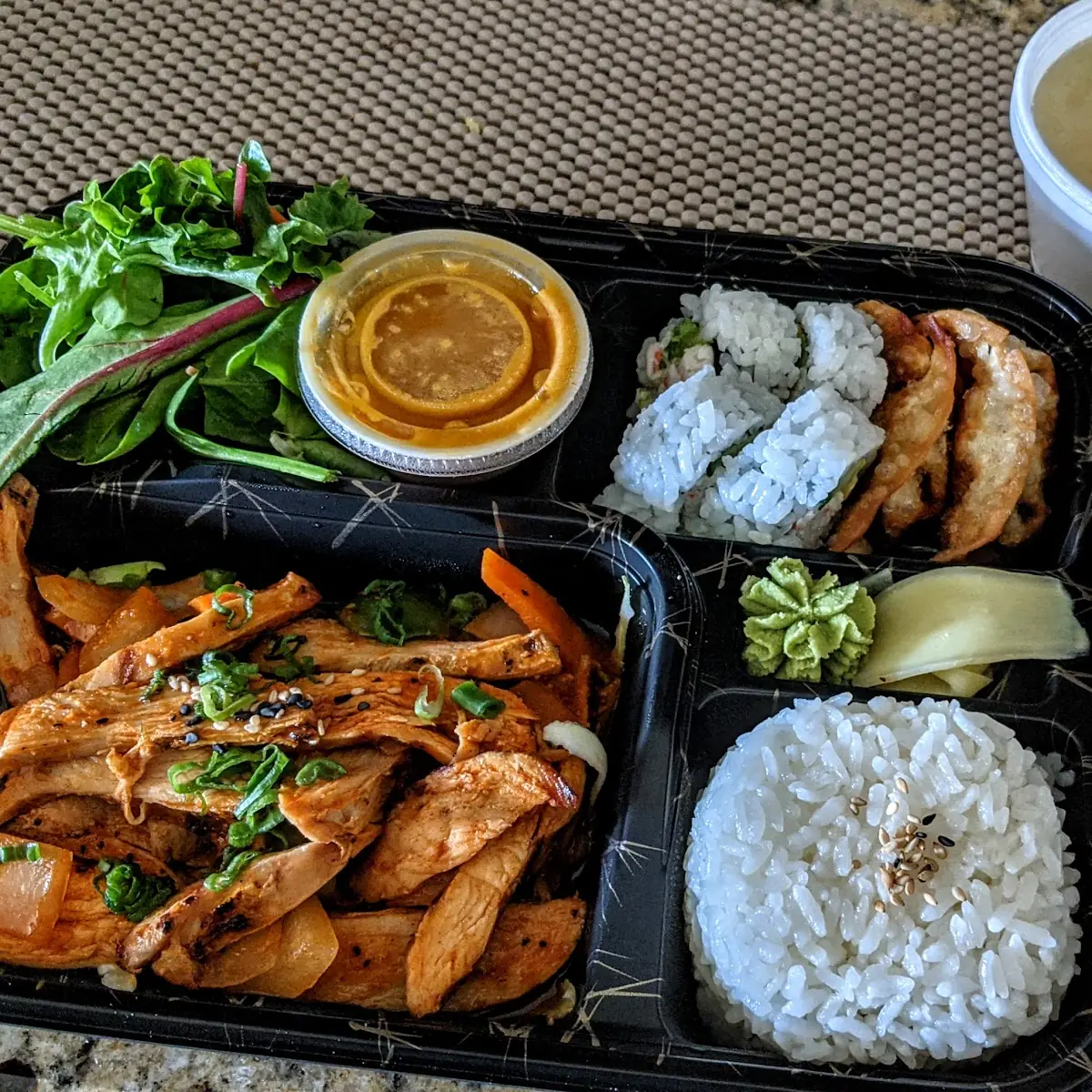 Spicy Chicken Bento