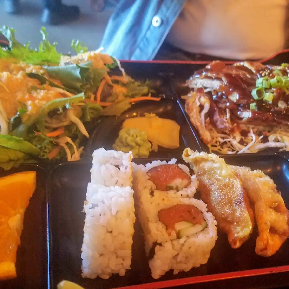Tonkatsu Sushi Combo