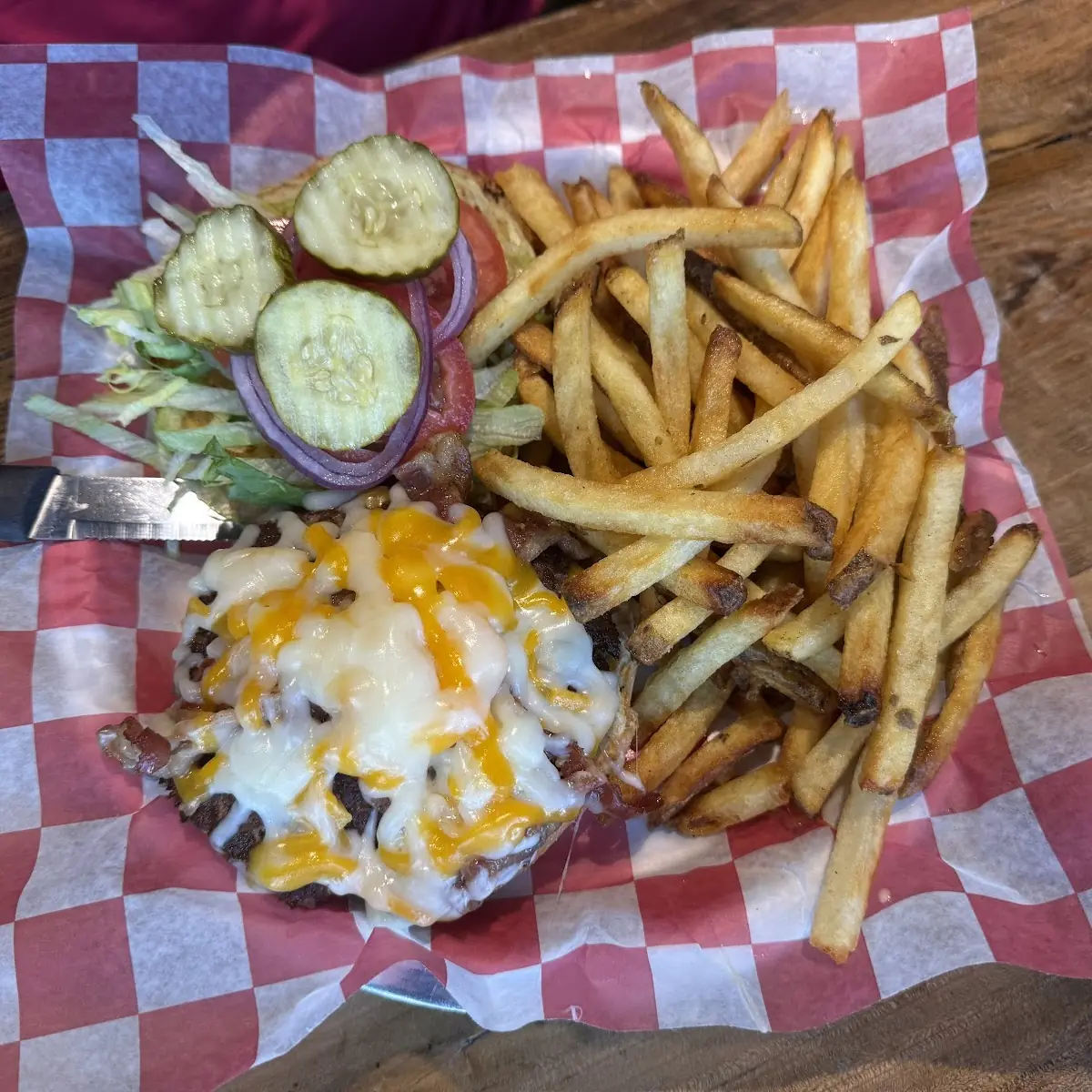 Bacon Cheddar Burger
