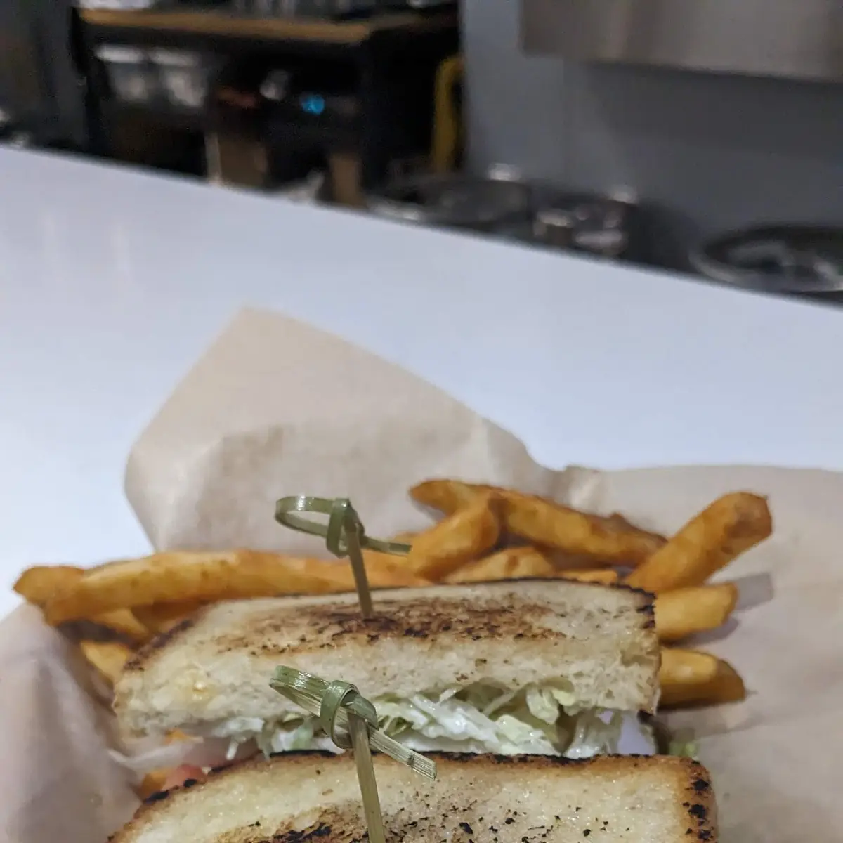 Chicken Club Sub Fries