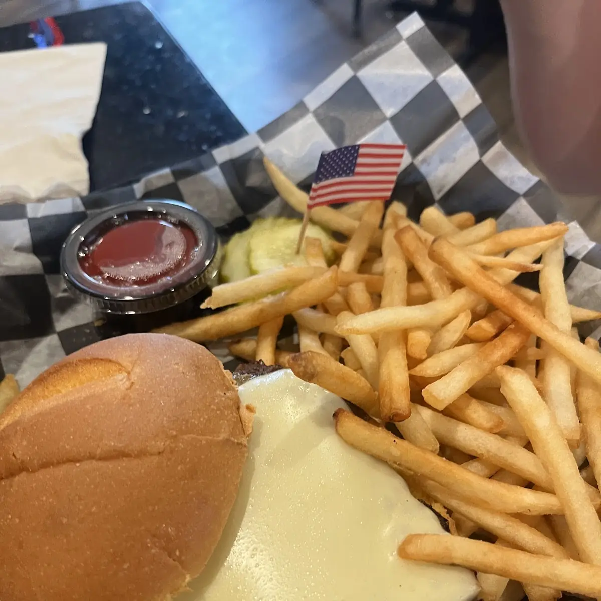 Cheesy Garlic Parmesan Burger